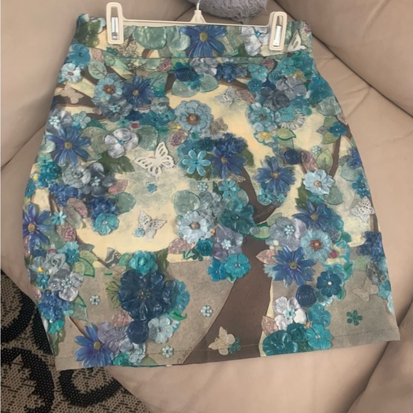 Skirt- (Size Small) Tailored handmade Signed at hemline by Tina Z, 2017 - Picture 2 of 12